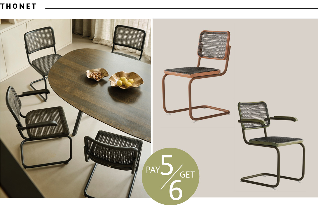 architare - Herbstaktion Thonet