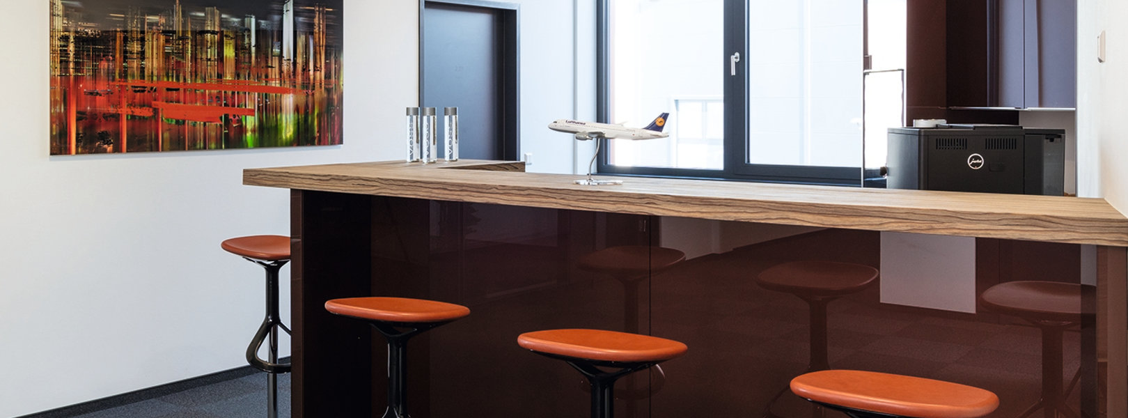 Kaffeebar der Geschäftsleitung