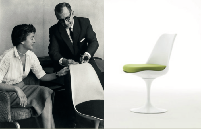 Florence Knoll und Eero Saarinen &nbsp;