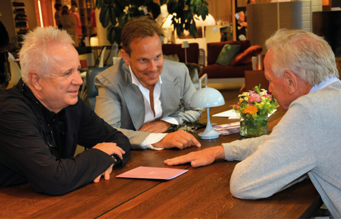 Markus Benz in Diskussion